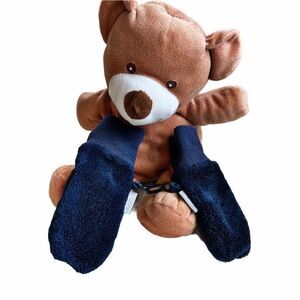 Sigikid Soft Plush and Cotton Fingerless Mittens Size 2-3T